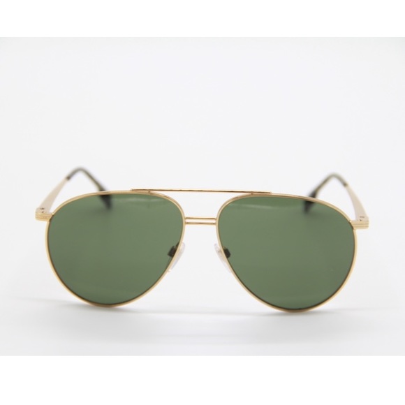 NEW BURBERRY BE3108 1017/71 AVITOR SUNGLASSES BURBERRY B 3108 GREEN AVIATOR - Picture 2 of 11